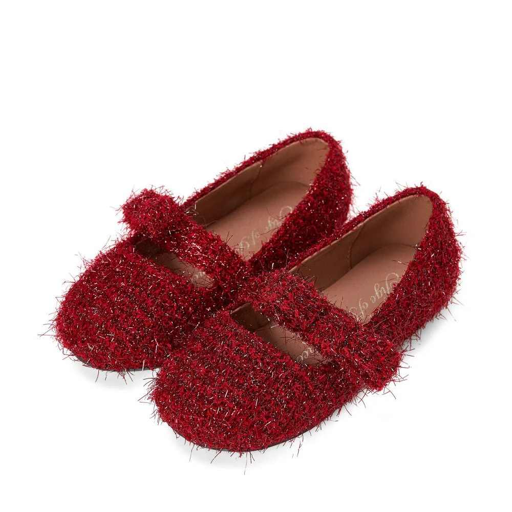Mia Lurex Red Shoes - Image 2