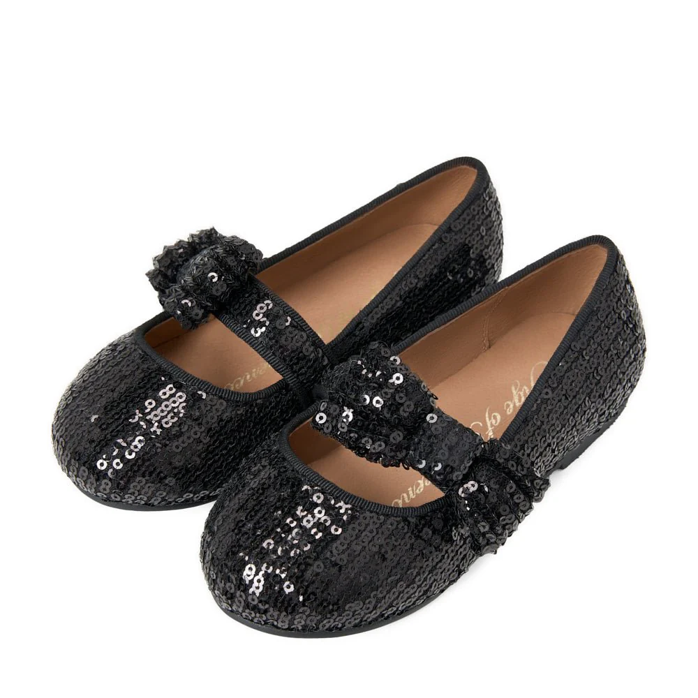 Mia Sequins 2.0 Black Shoes - Image 2