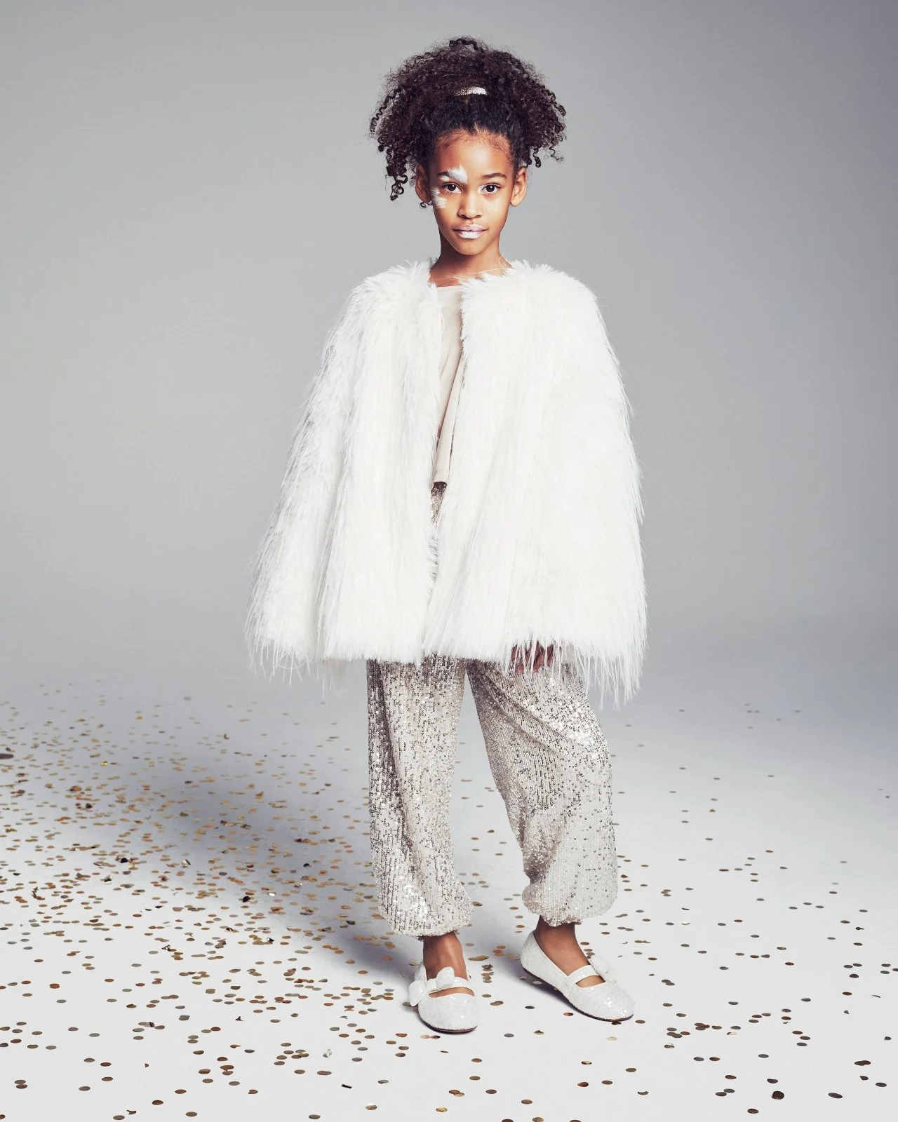 Mia Sequins 2.0 White Shoes - Image 3