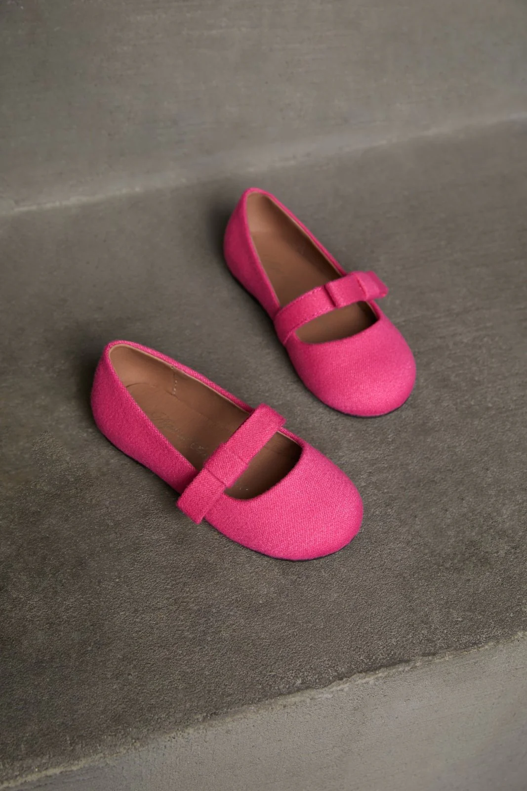 Mia Wool Pink Shoes - Image 3