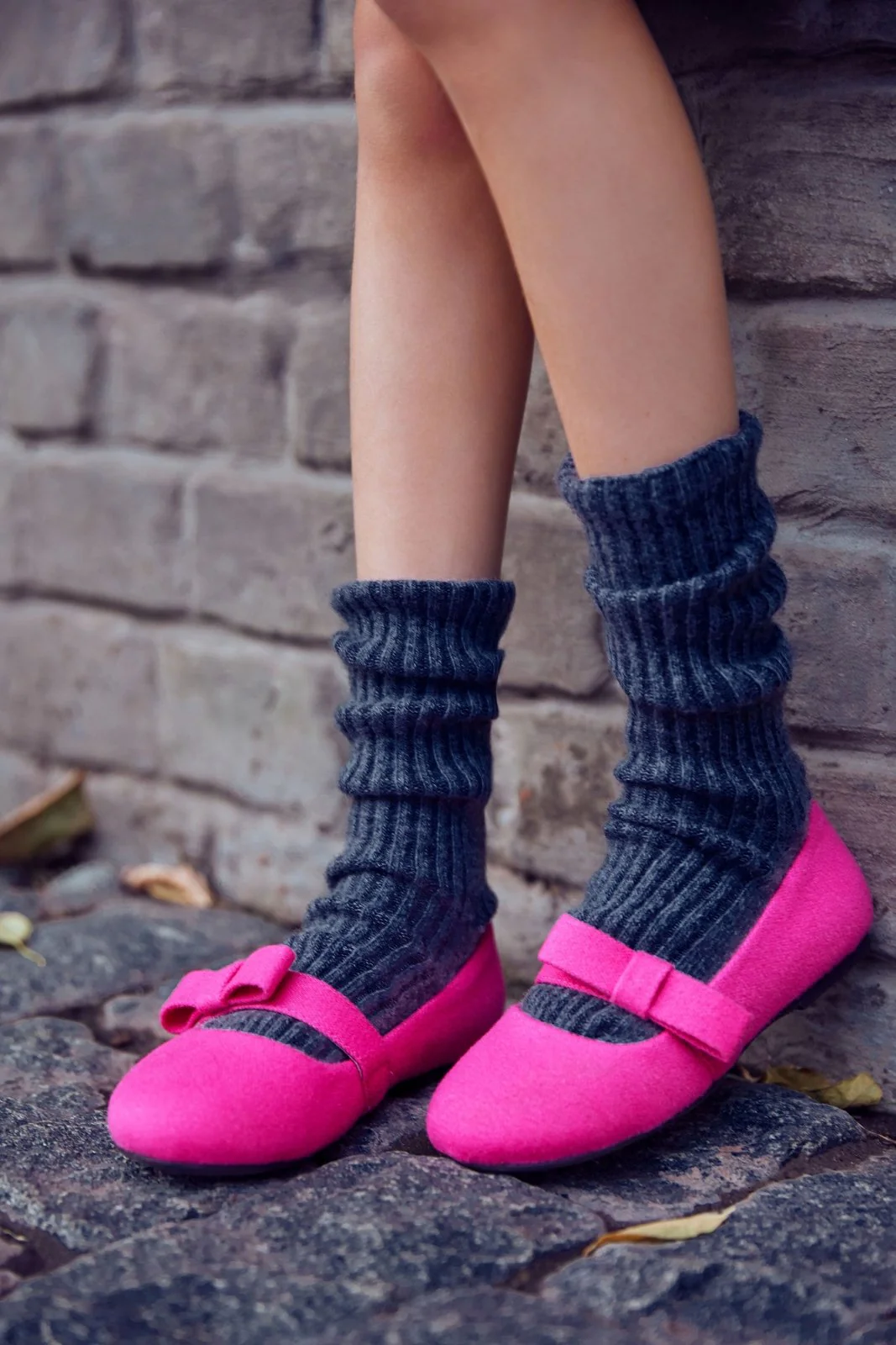 Mia Wool Pink Shoes - Image 5