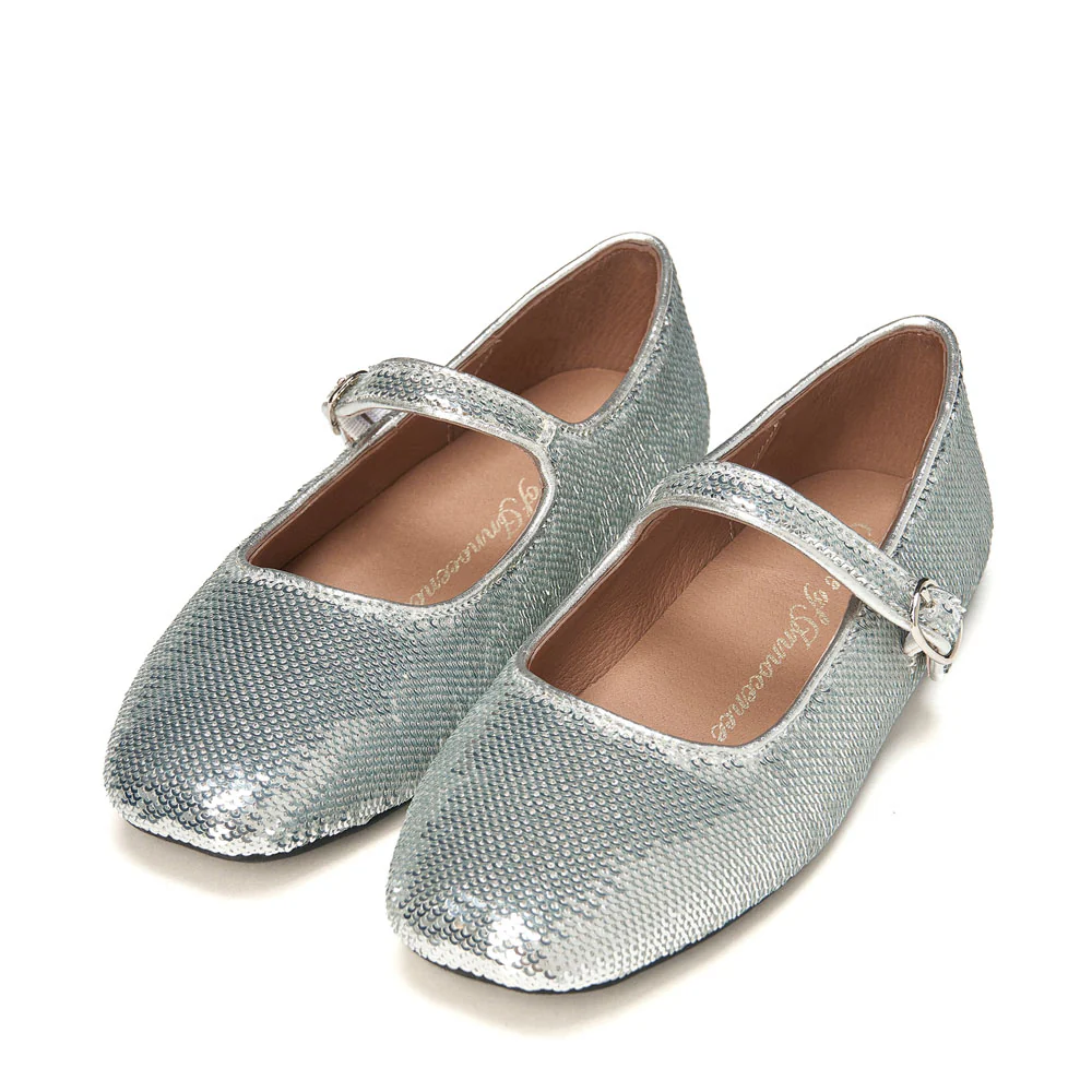 Michelle Silver Flats - Image 2