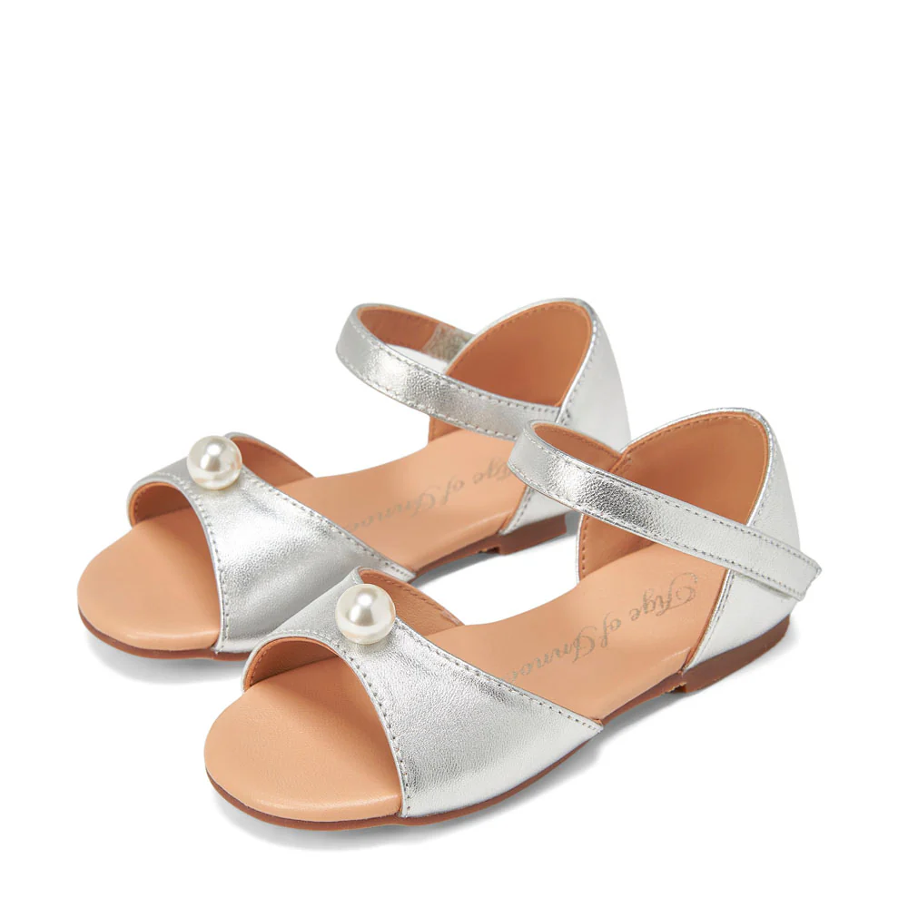Mila Silver Sandals - Image 2