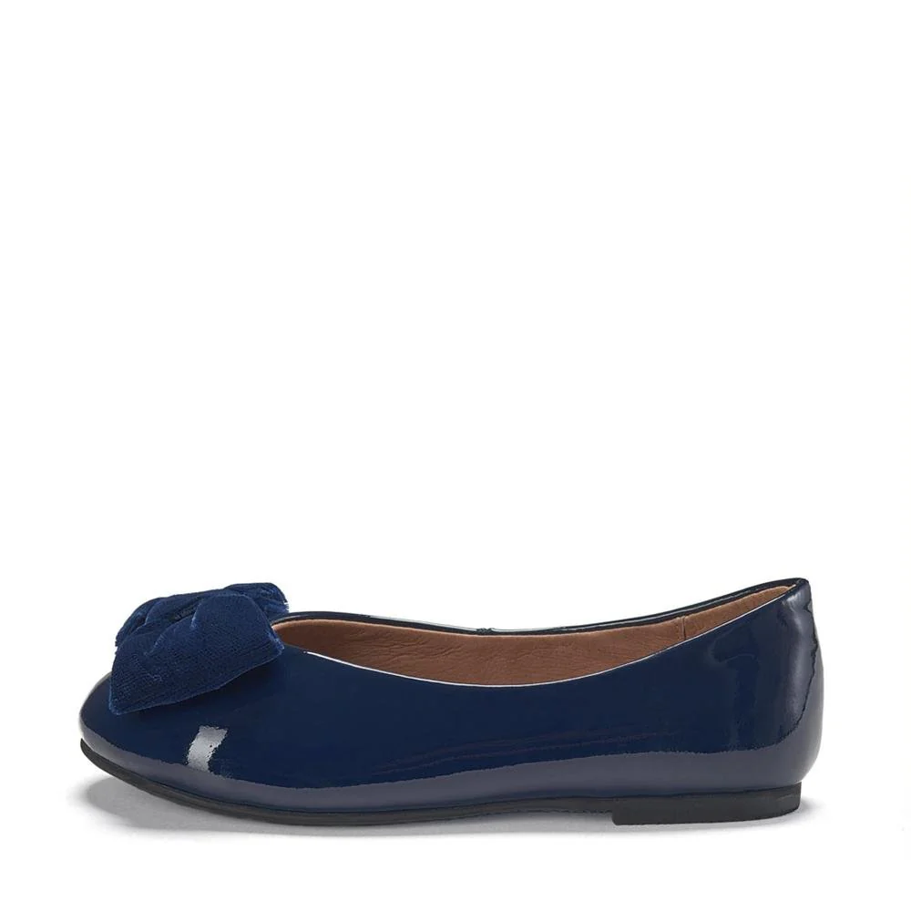 Mina Navy Flats