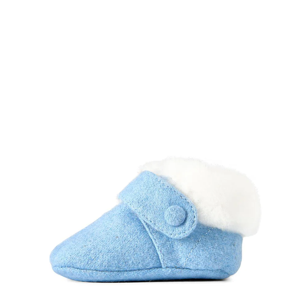 MiniMuni Wool Blue Prewalkers