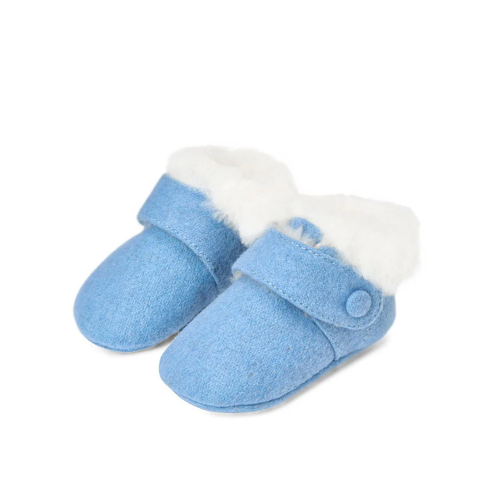 MiniMuni Wool Blue Prewalkers - Image 2