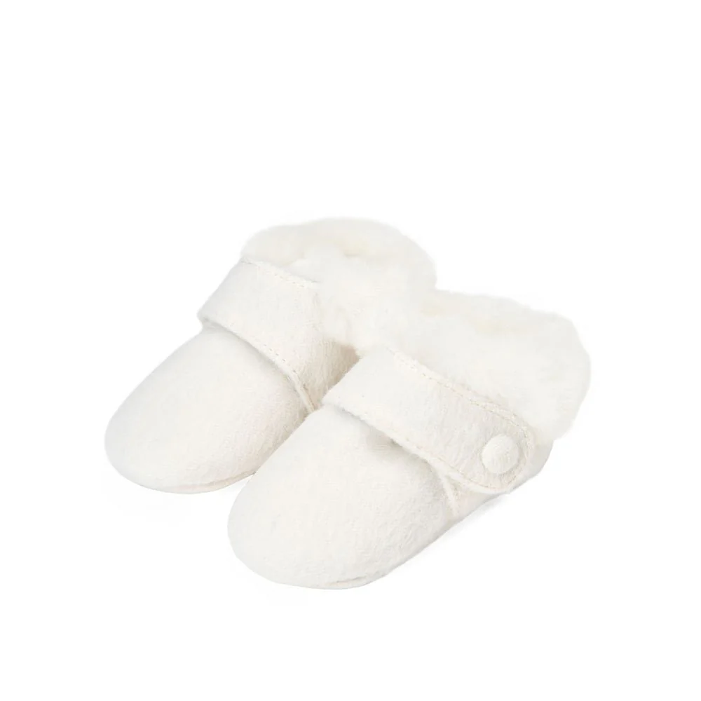 MiniMuni Wool White Prewalkers - Image 2