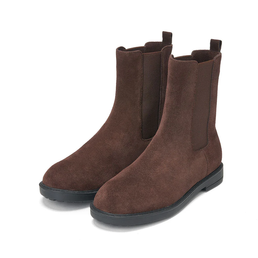 Nala Chocolate Chelsea Boots - Image 2