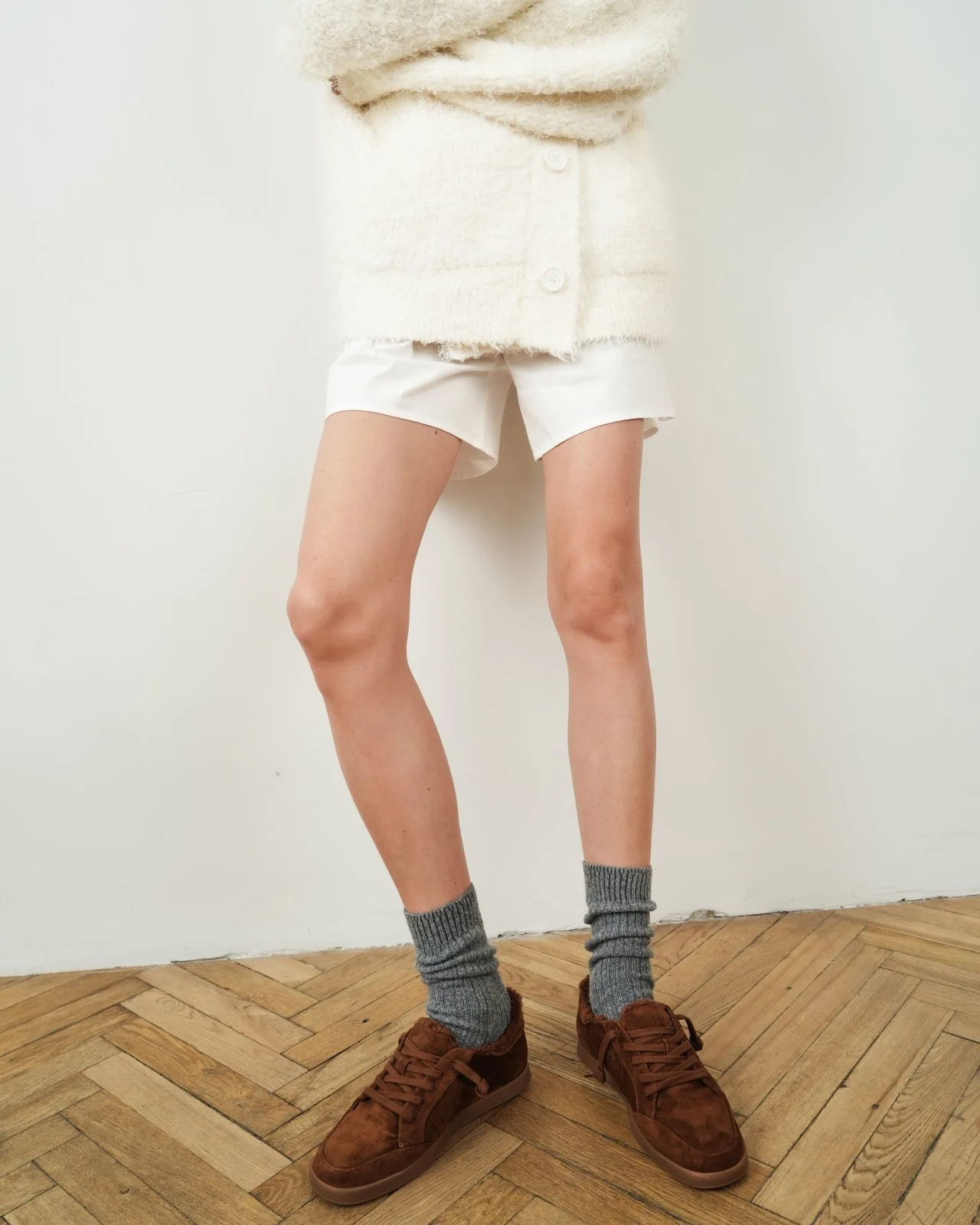 Nara Winter Chocolate Sneakers - Image 4