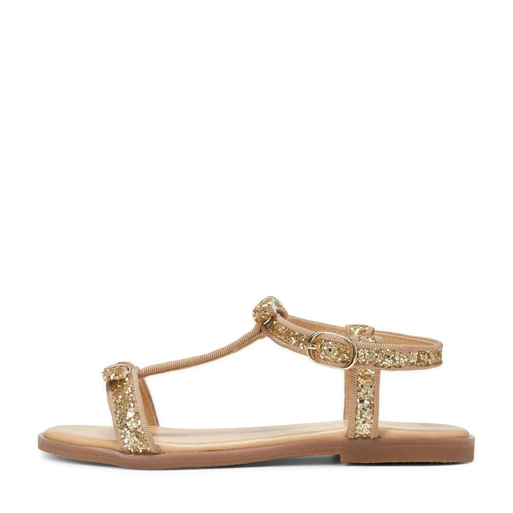 Nell Gold Sandals