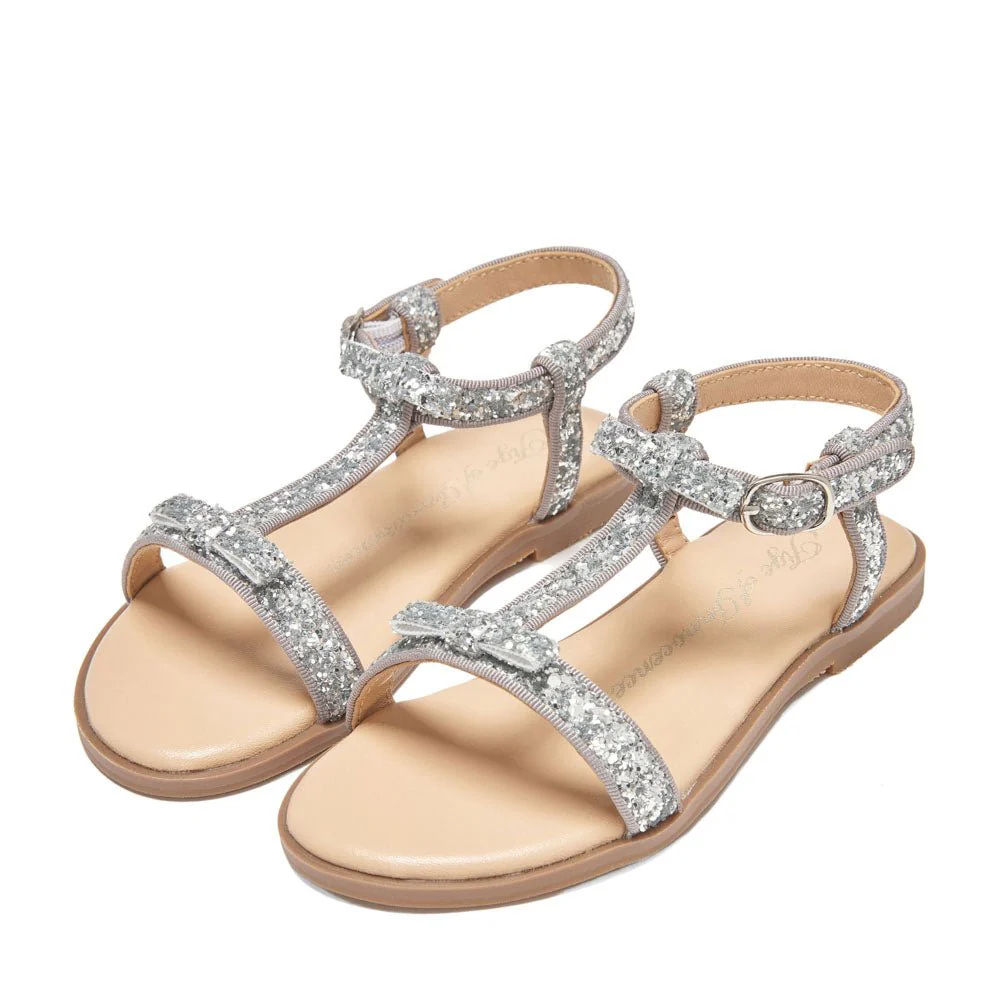 Nell Silver Sandals - Image 2
