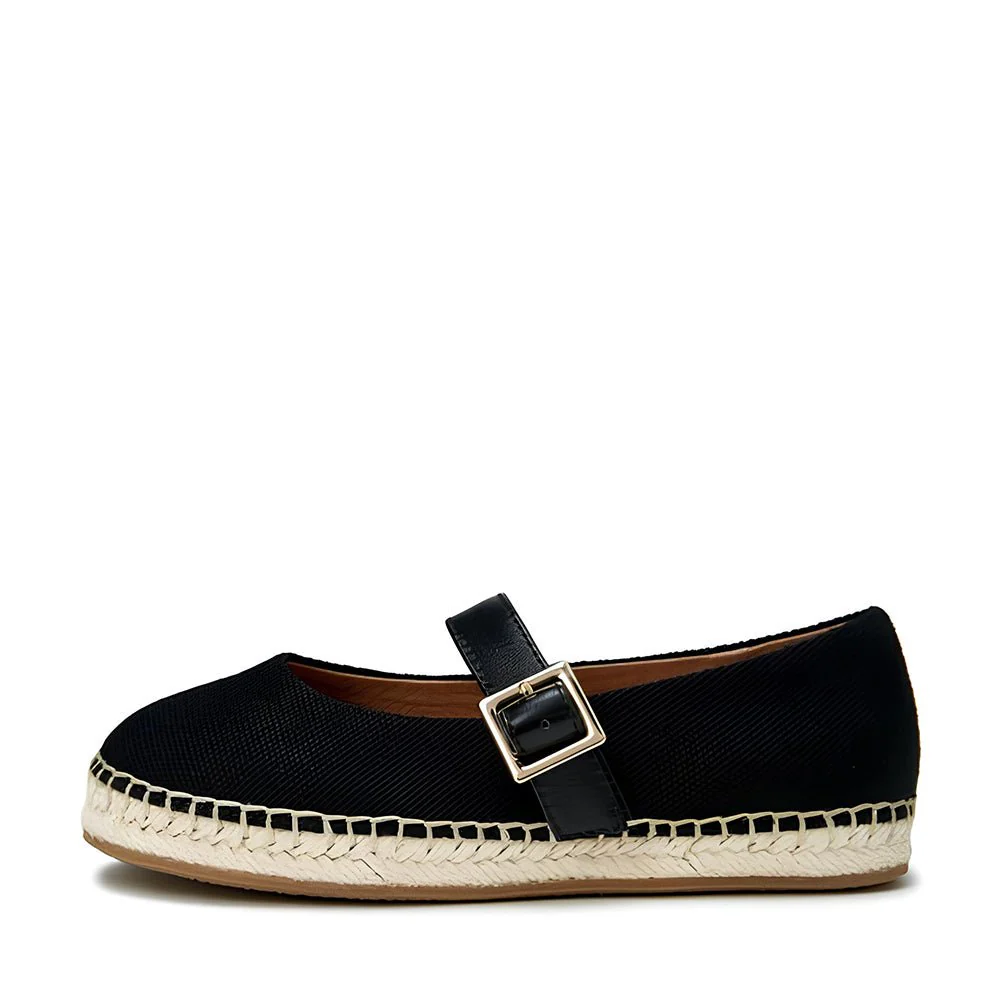 Nelly Black Espadrilles