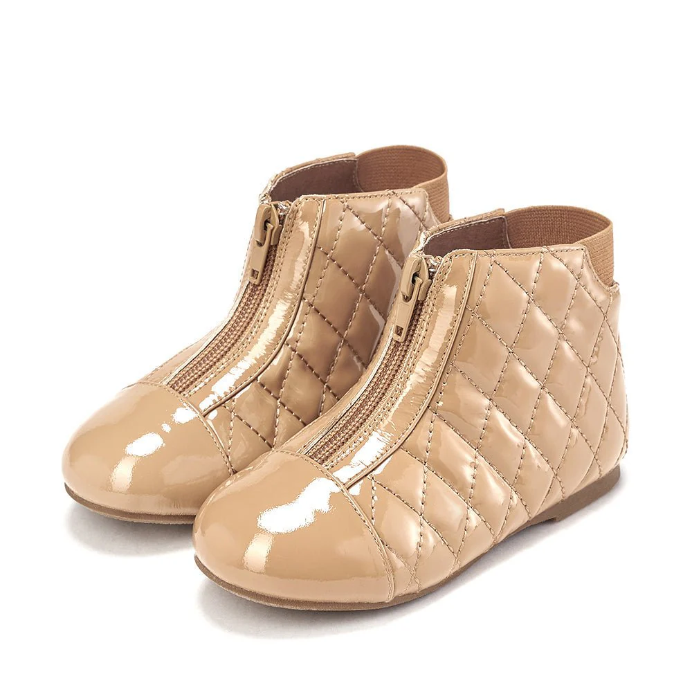 Nicole PL Beige Boots - Image 2