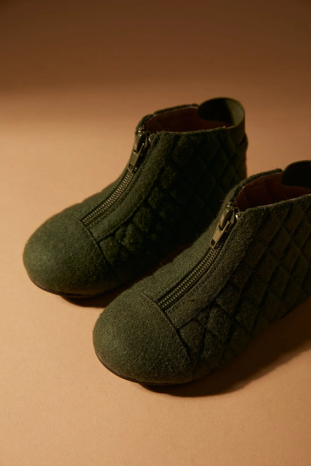 Nicole Wool Green Boots - Image 5