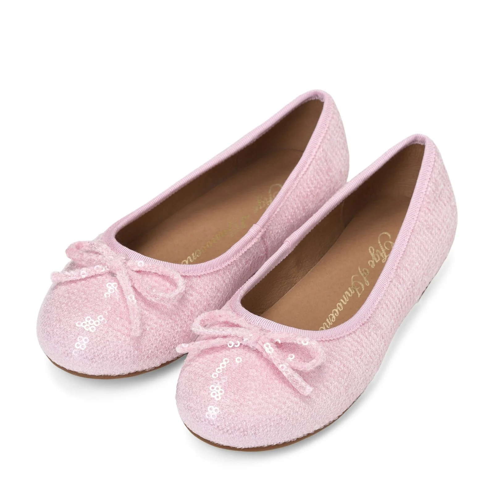 Odette Pink Flats - Image 2