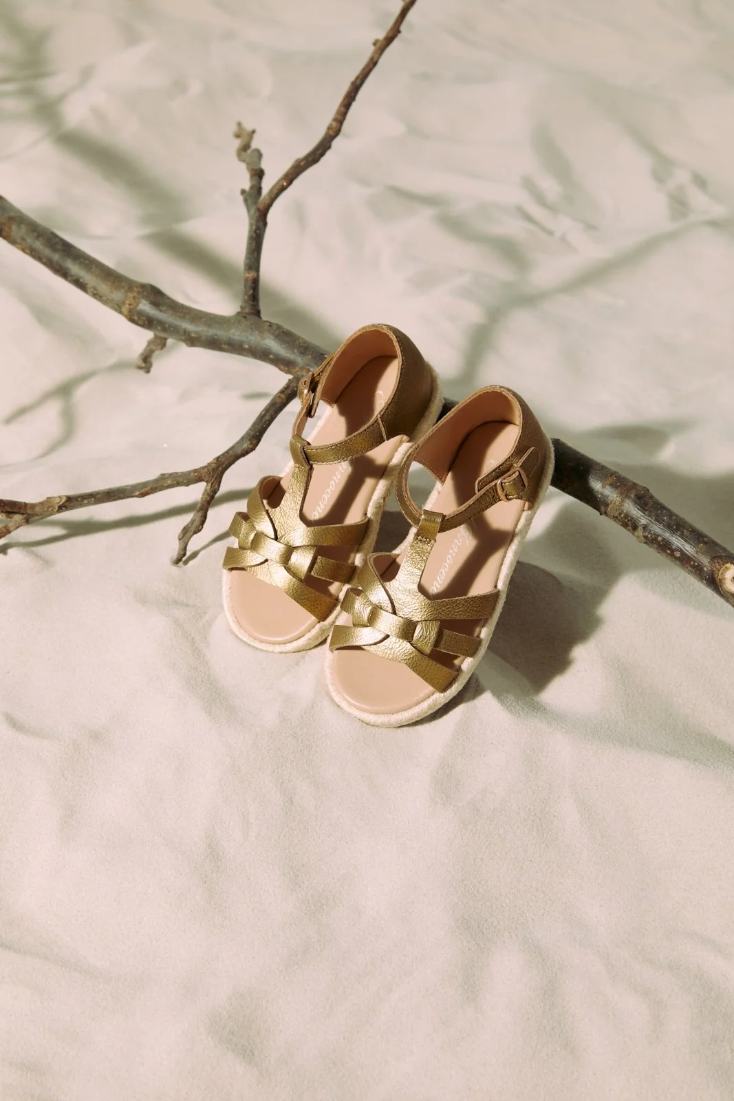 Patricia 2.0 Gold Sandals - Image 4