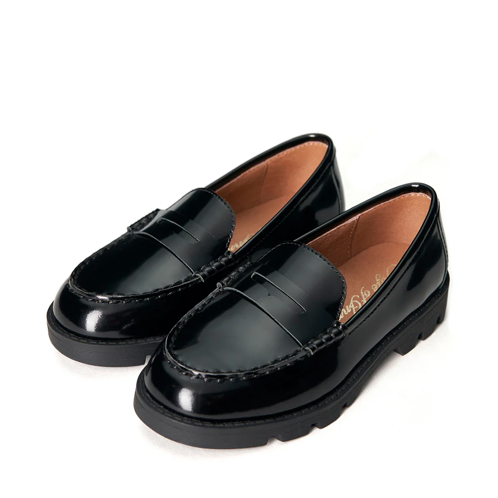 Paula Black Loafers - Image 2