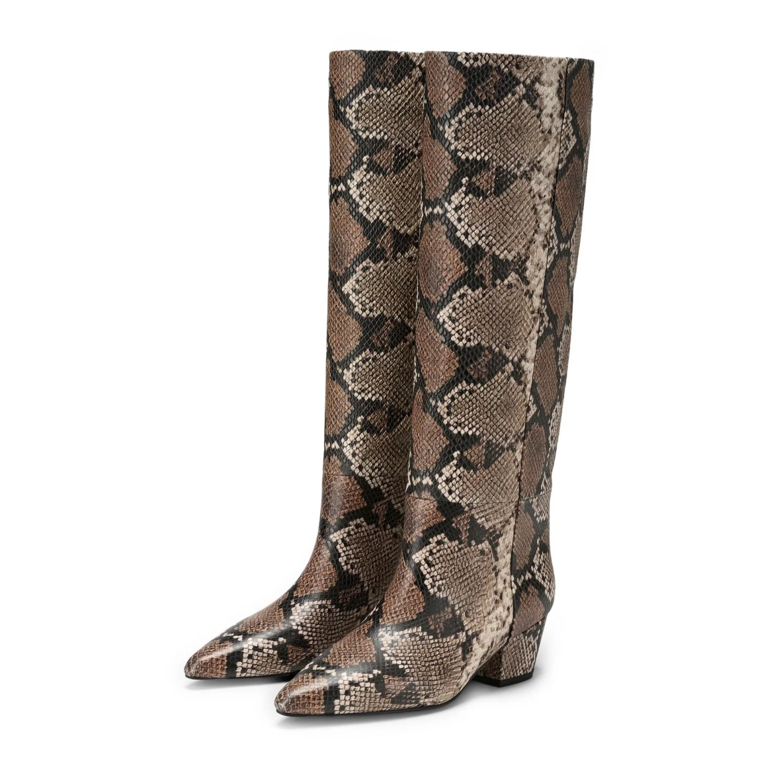 Petra 2.0 Brown/beige Boots - Image 2