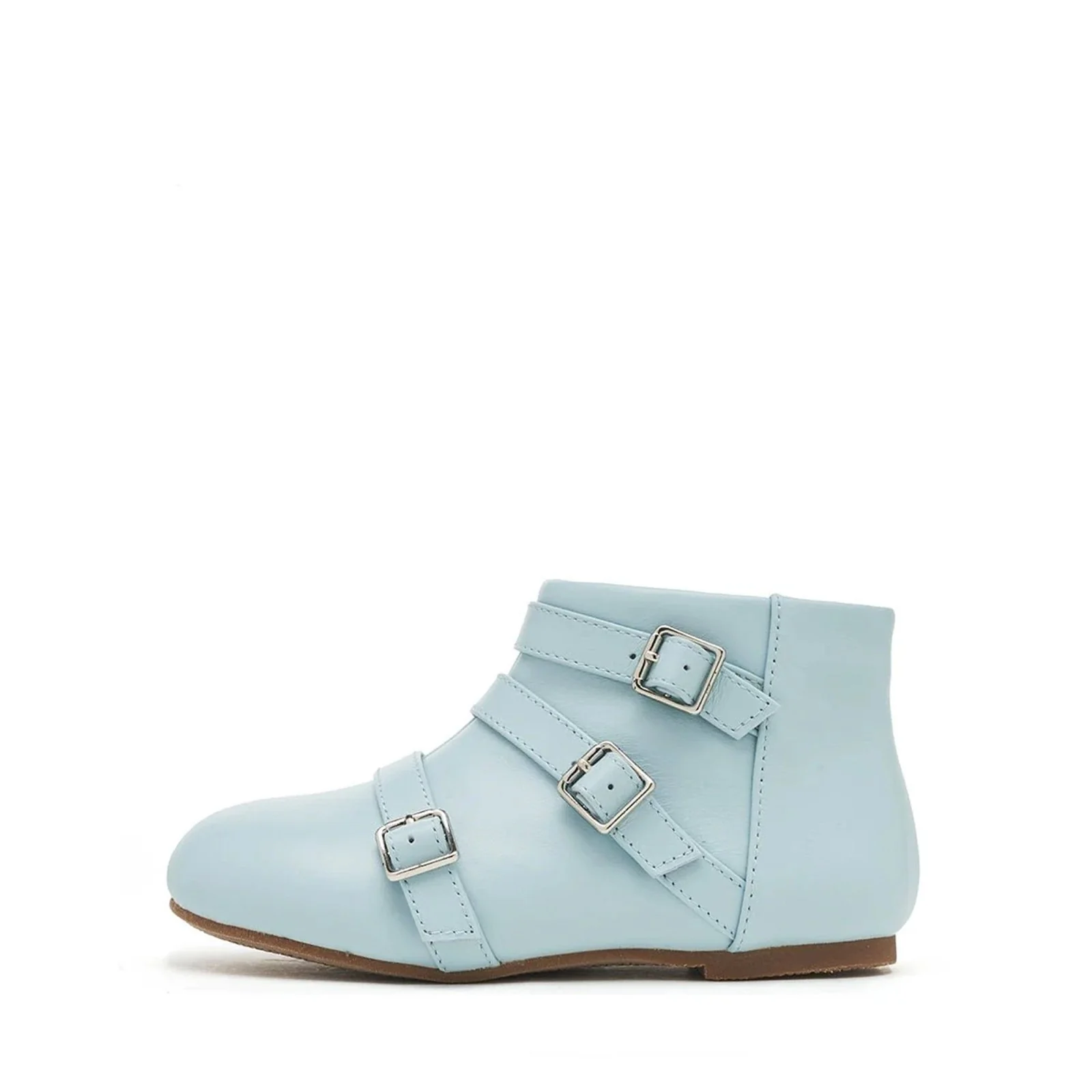 Phoebe Leather Blue Boots