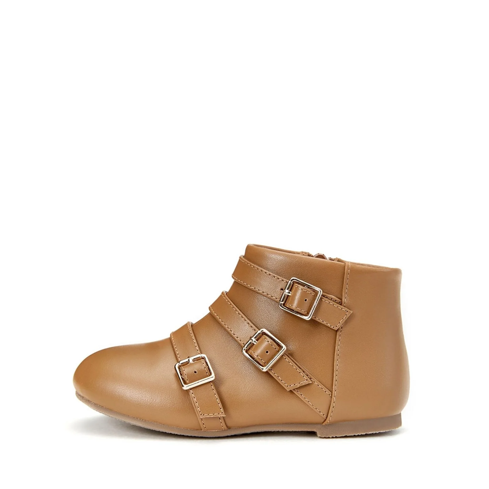 Phoebe Leather Camel Boots
