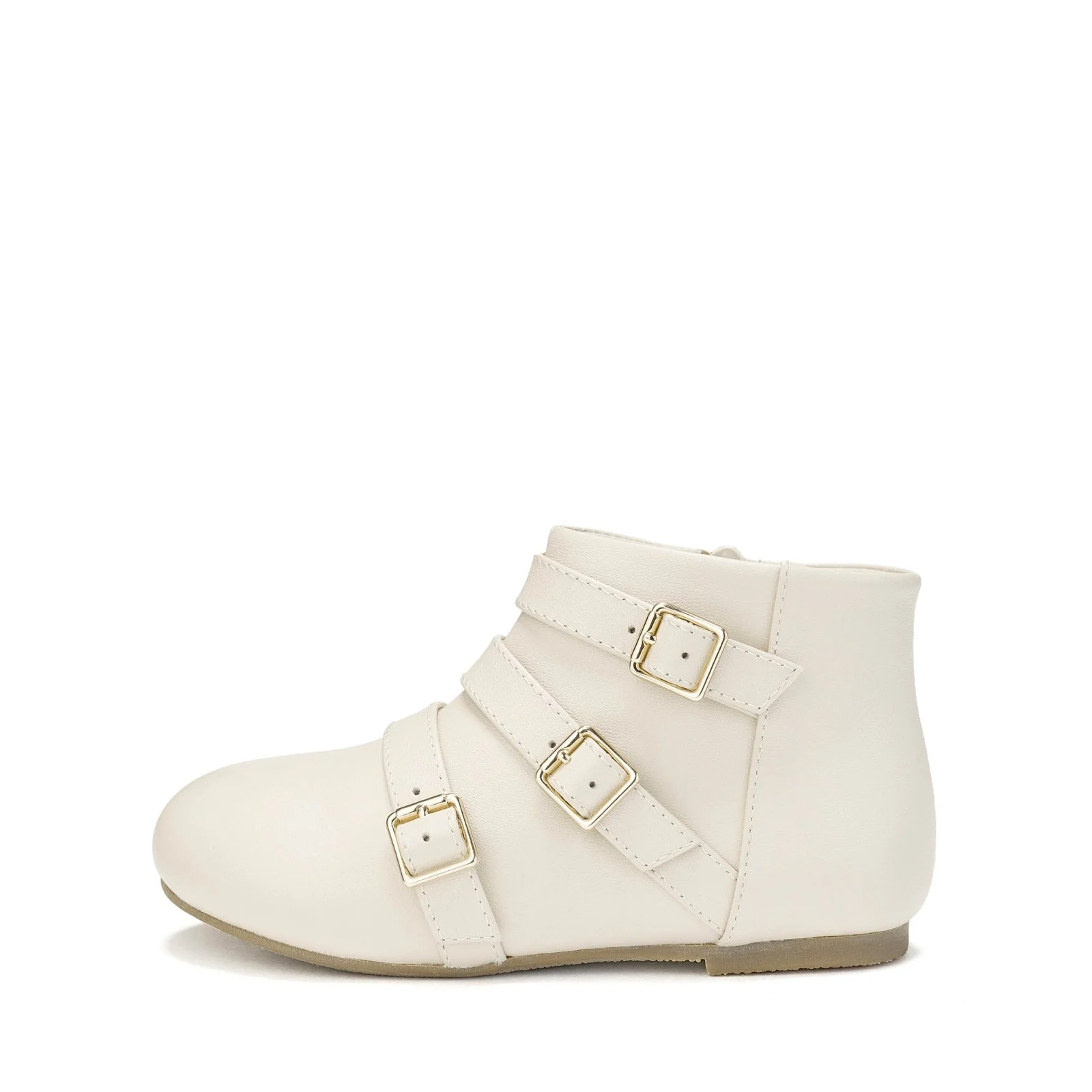 Phoebe Leather White Boots