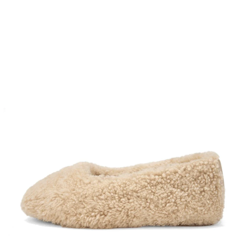 Polly Beige Slippers