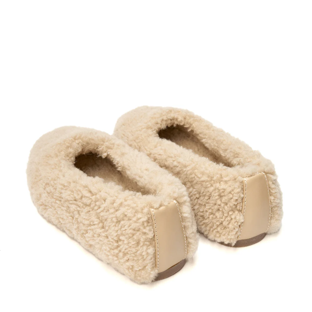 Polly Beige Slippers - Image 3