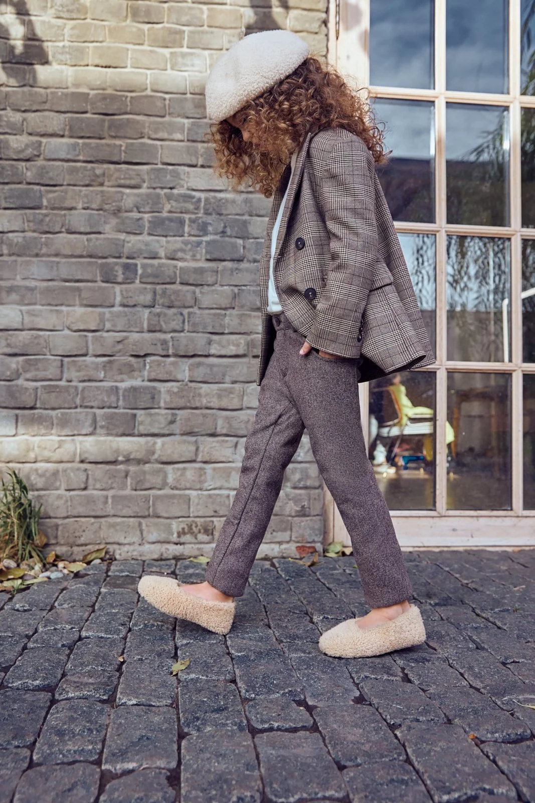 Polly Beige Slippers - Image 7