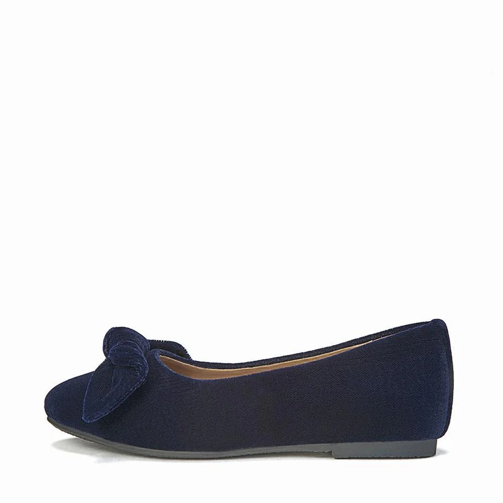 Poppy Navy Flats