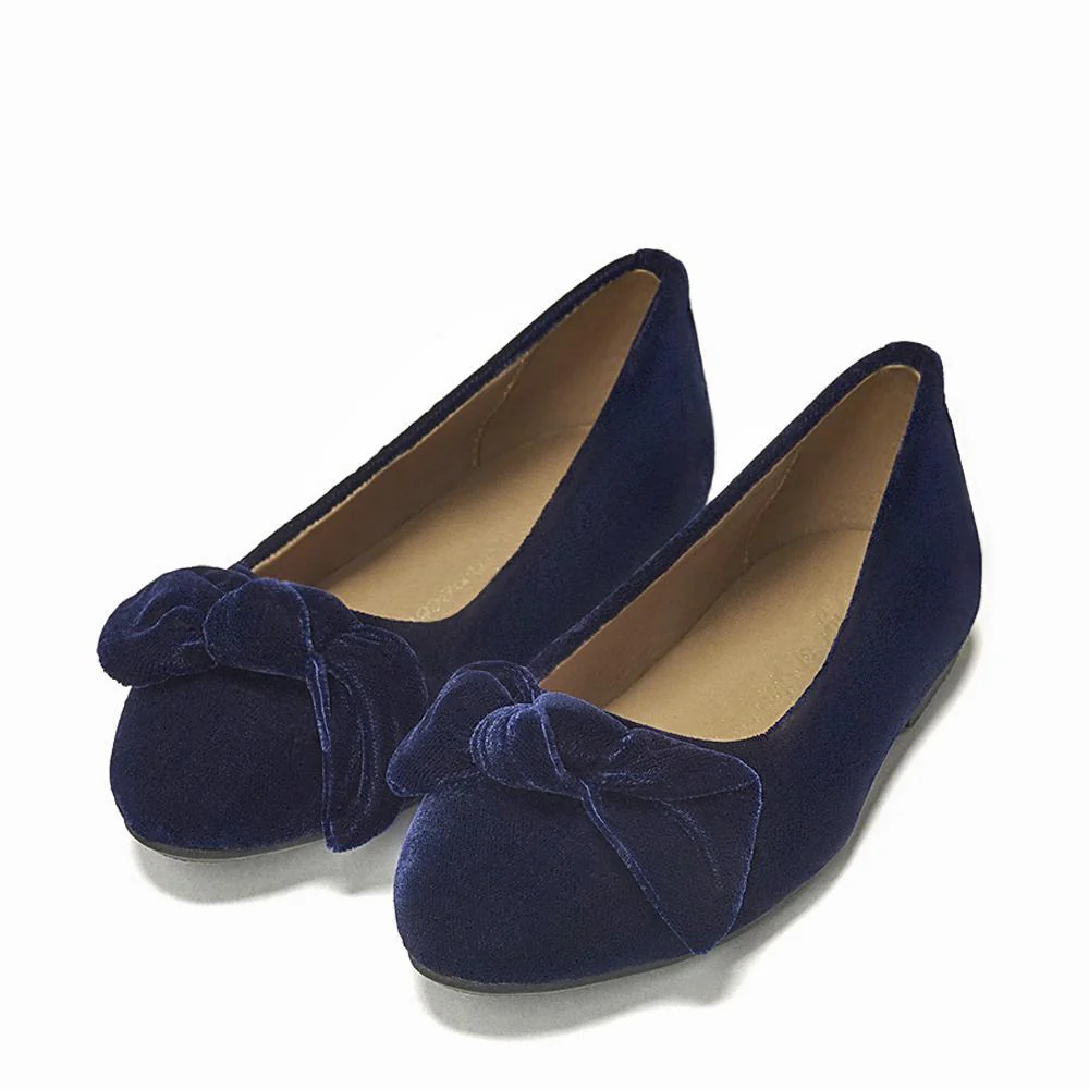 Poppy Navy Flats - Image 2