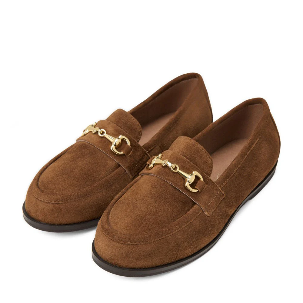 Priscilla Camel Loafers - Image 2
