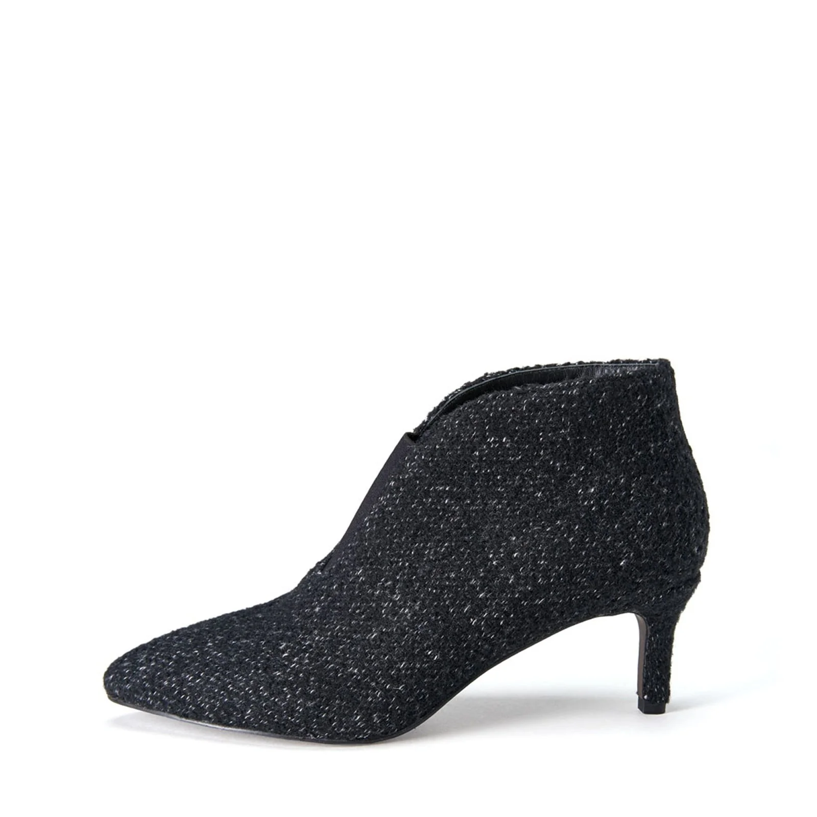 Pris Tweed Black Boots