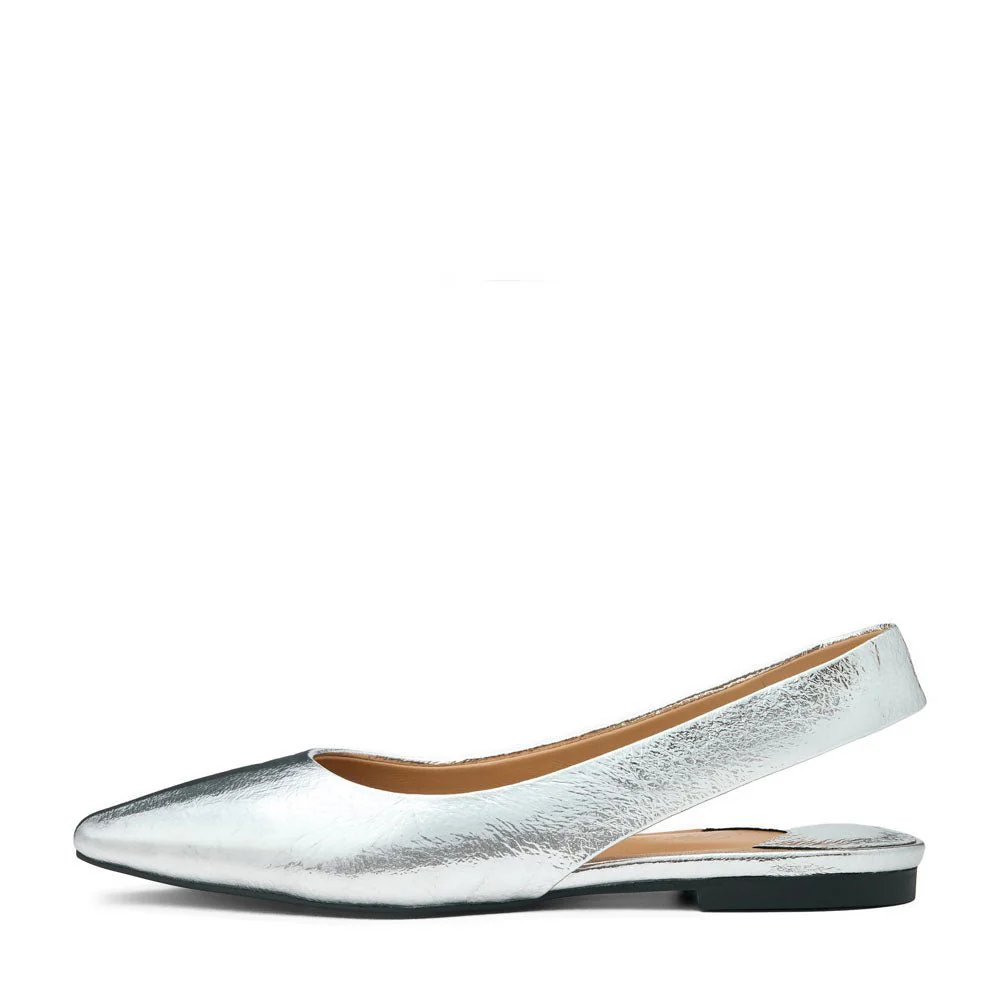 Remi Silver Flats
