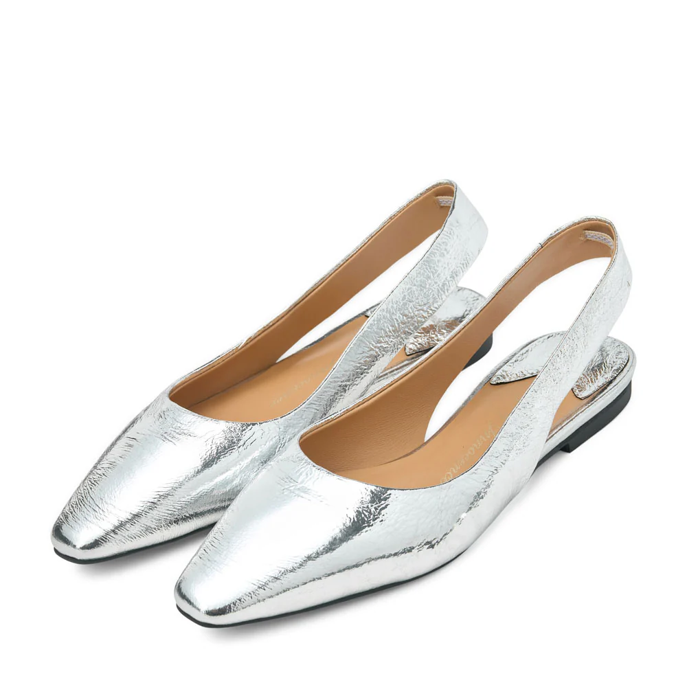 Remi Silver Flats - Image 2