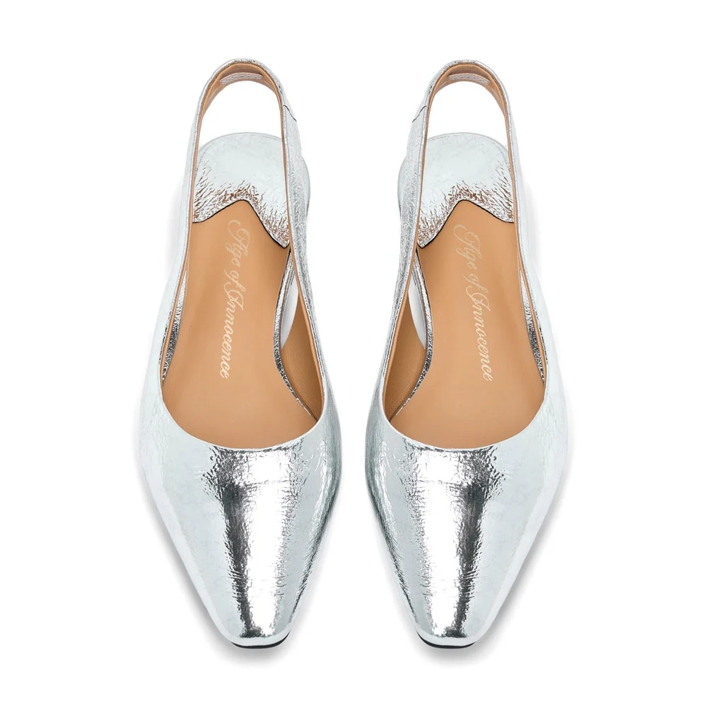 Remi Silver Flats - Image 3