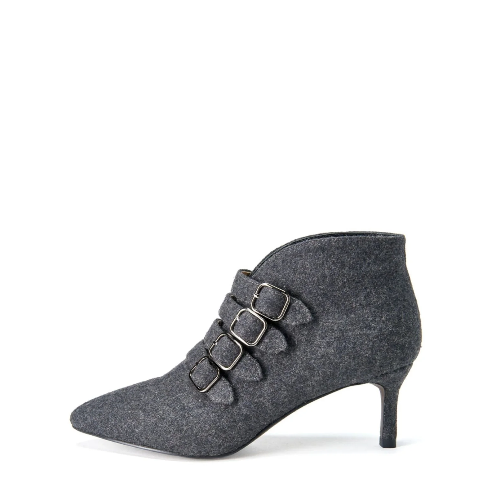 Rhea Wool Grey Boots