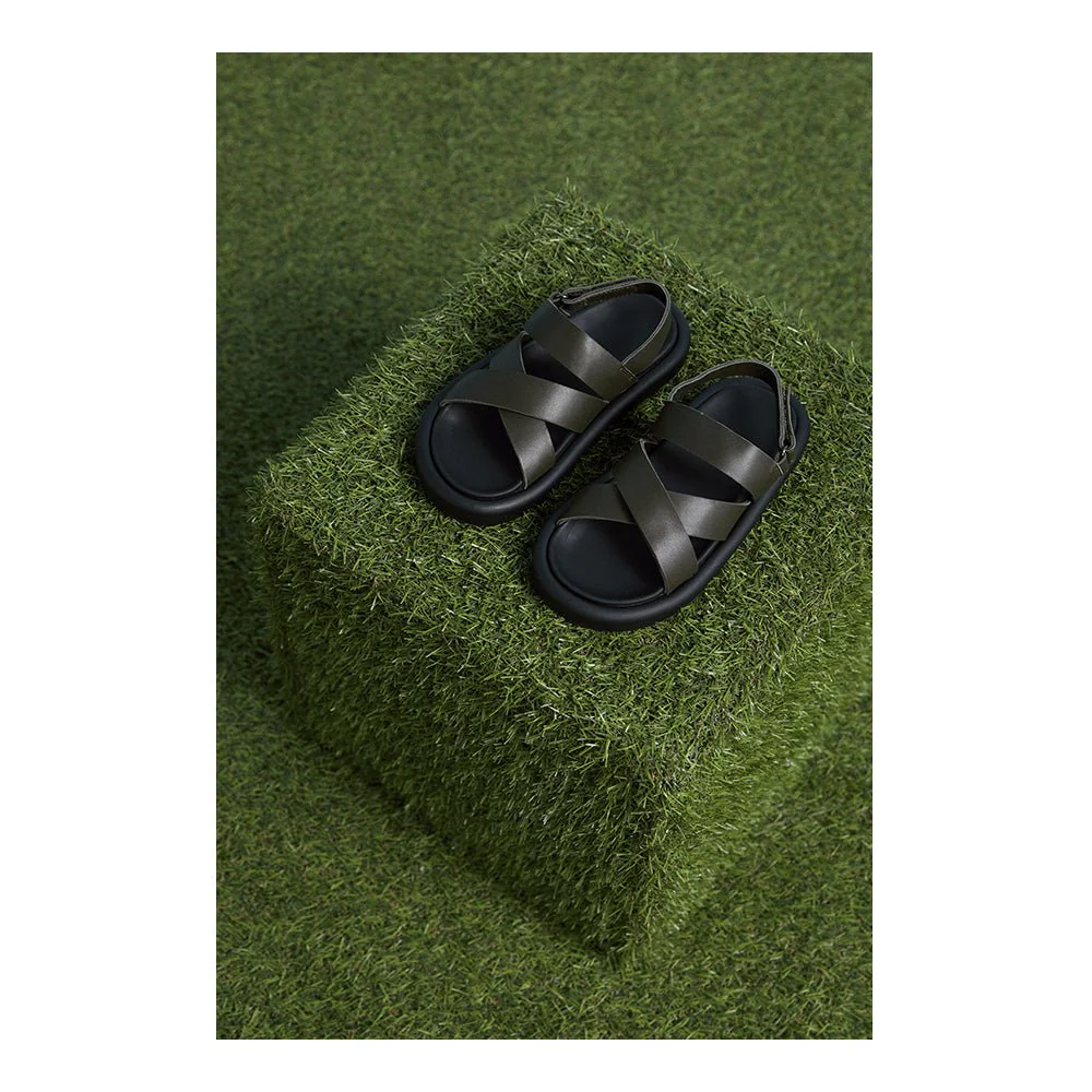 Rick Khaki Sandals - Image 3