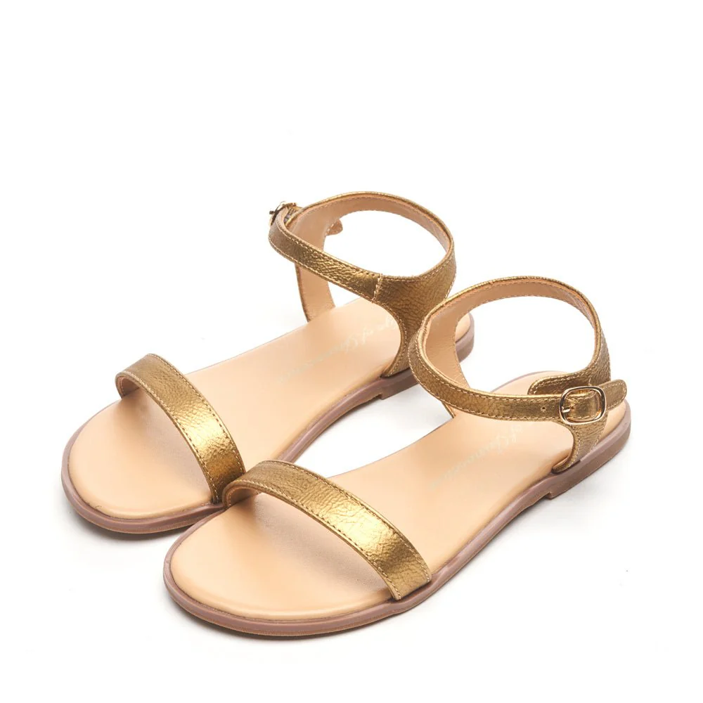 Ricky Gold Sandals - Image 2