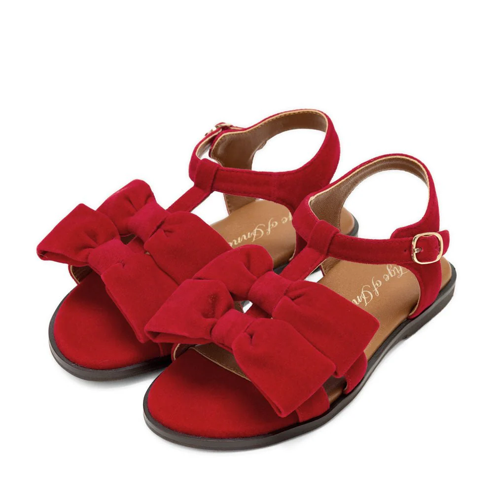 Rumi Red Sandals - Image 2