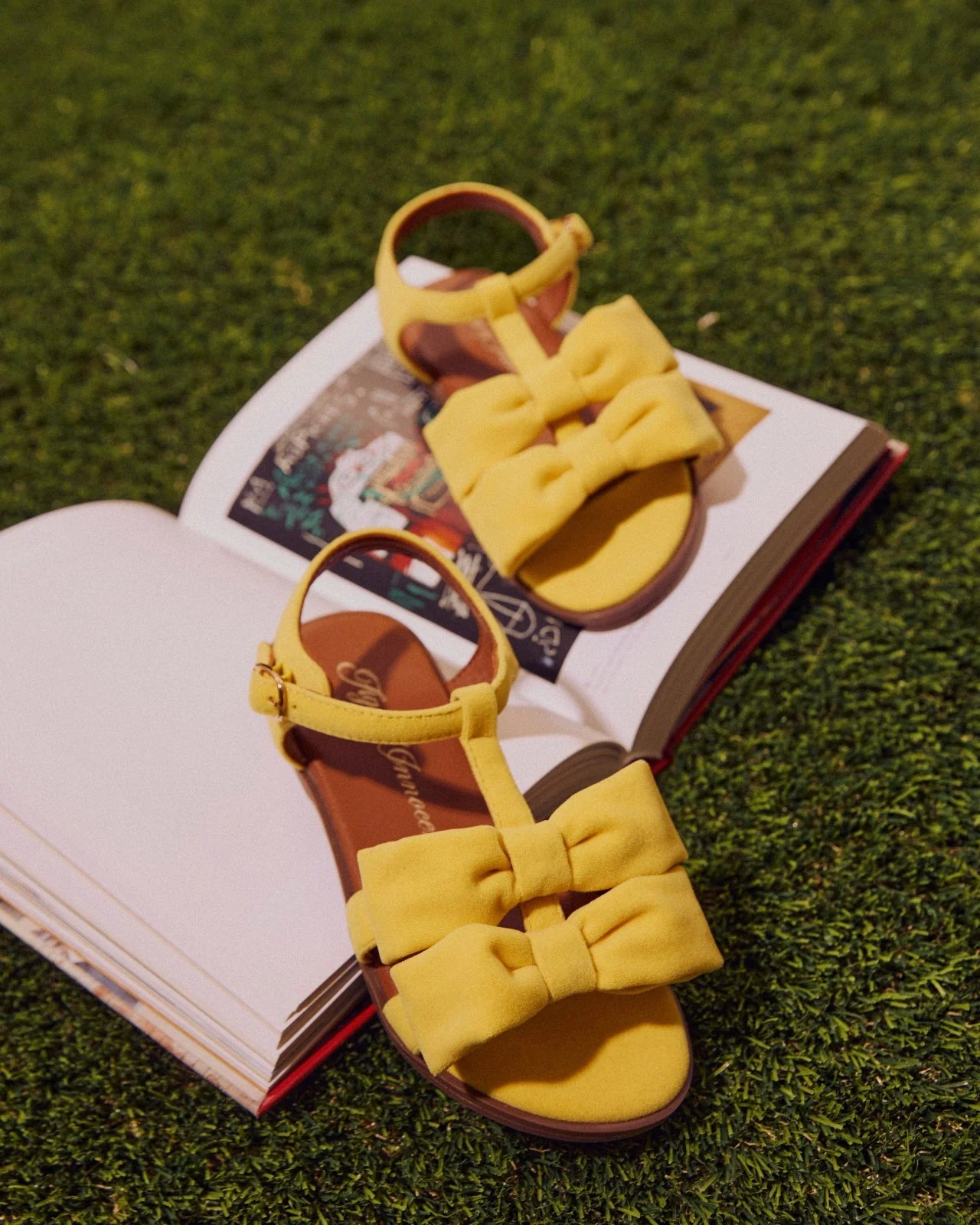 Rumi Yellow Sandals - Image 4