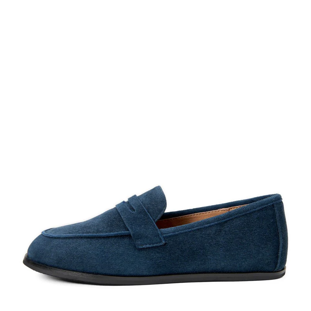Ryan Dark Navy Loafers