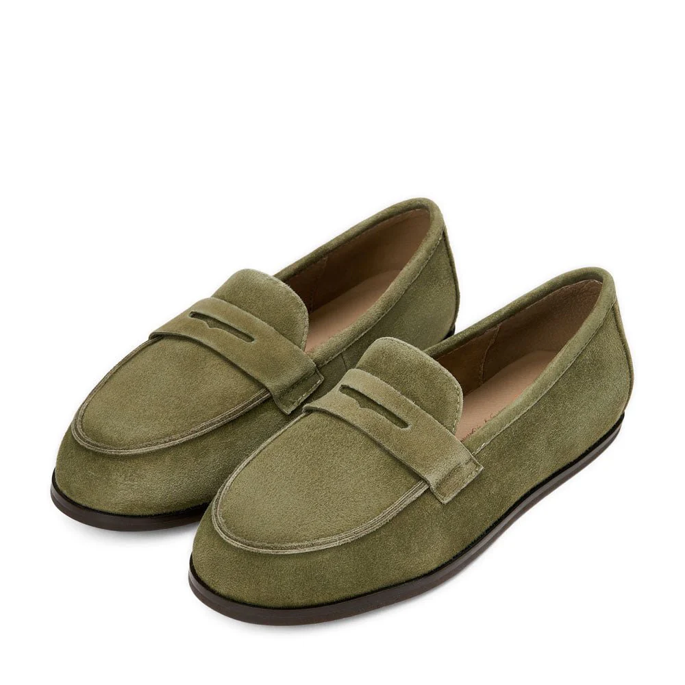 Ryan Khaki Loafers - Image 2