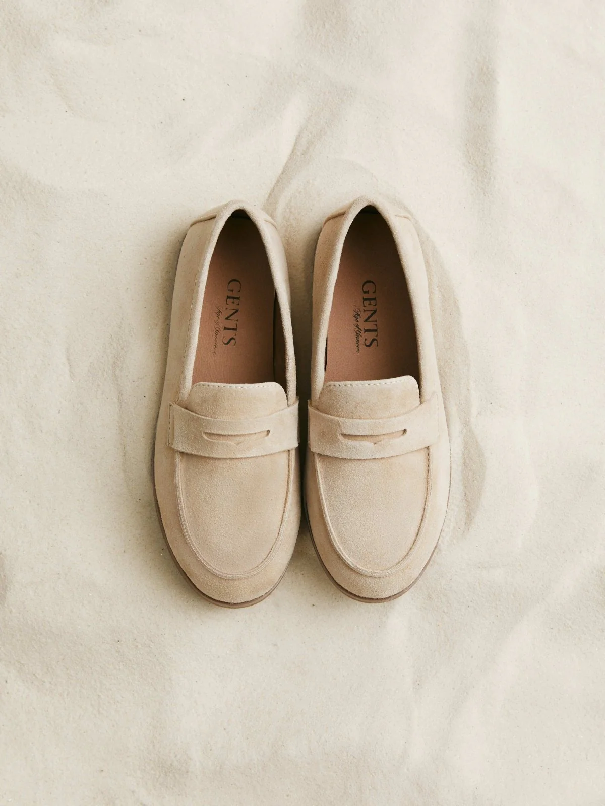 Ryan Light Beige Loafers - Image 3