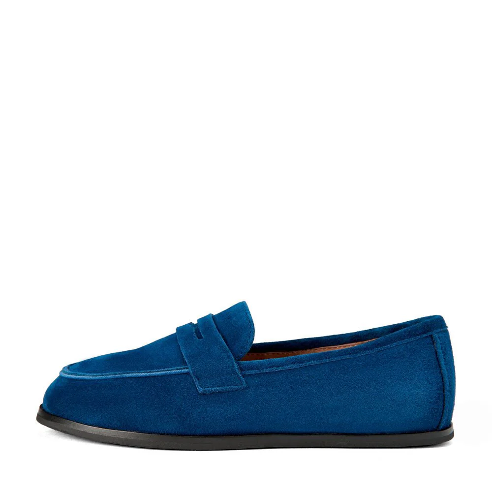 Ryan Navy Loafers