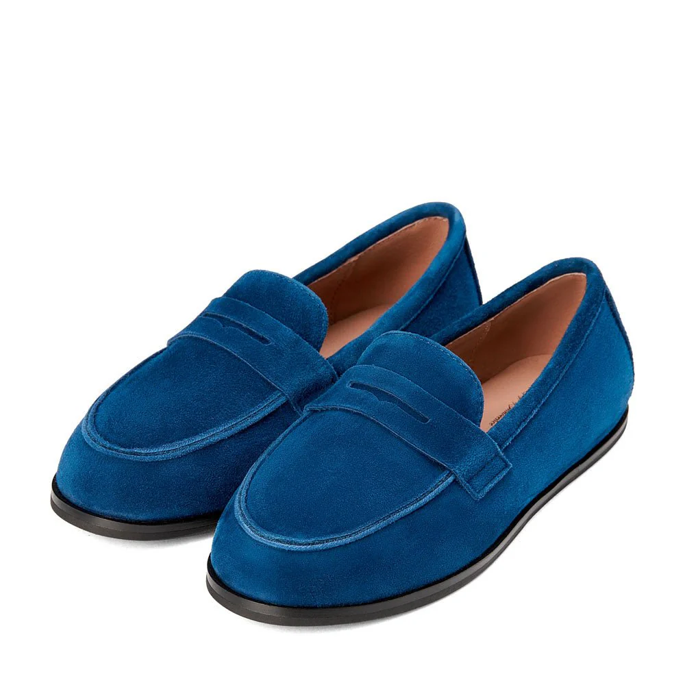 Ryan Navy Loafers - Image 2