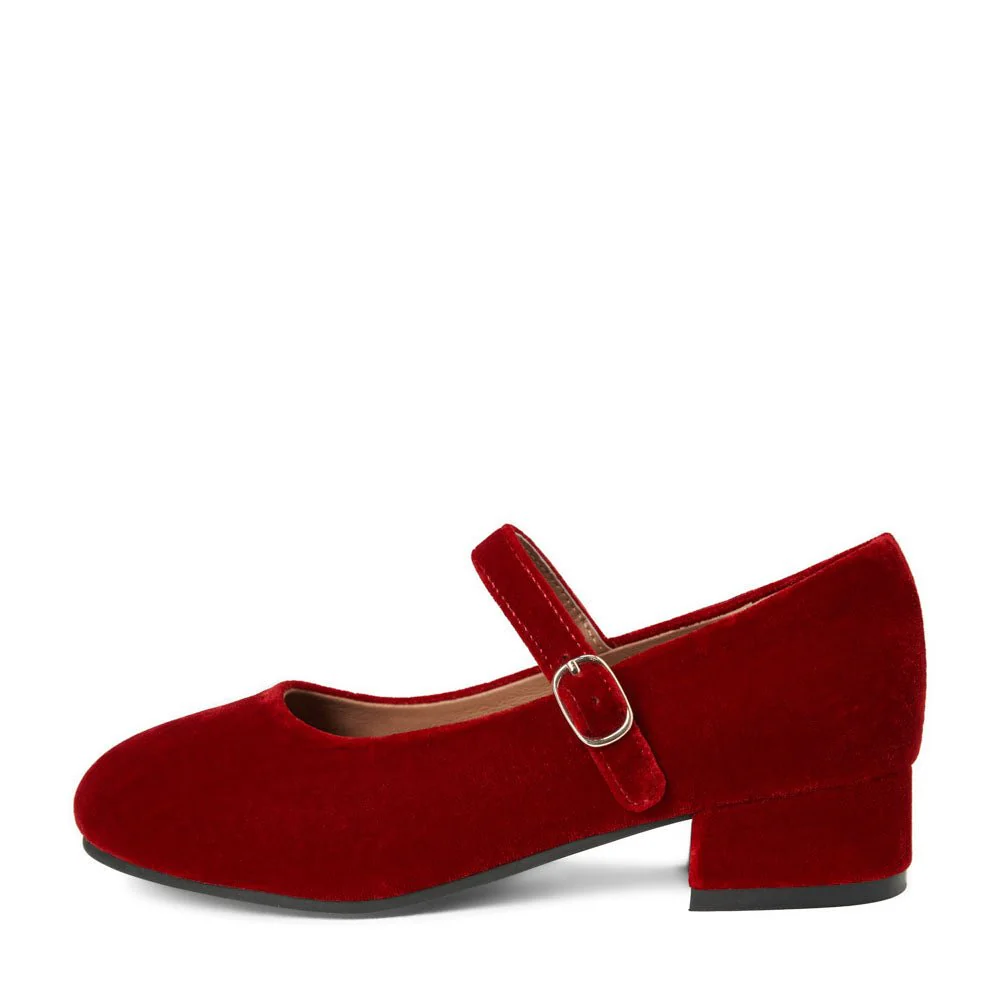 Sabine Red Shoes