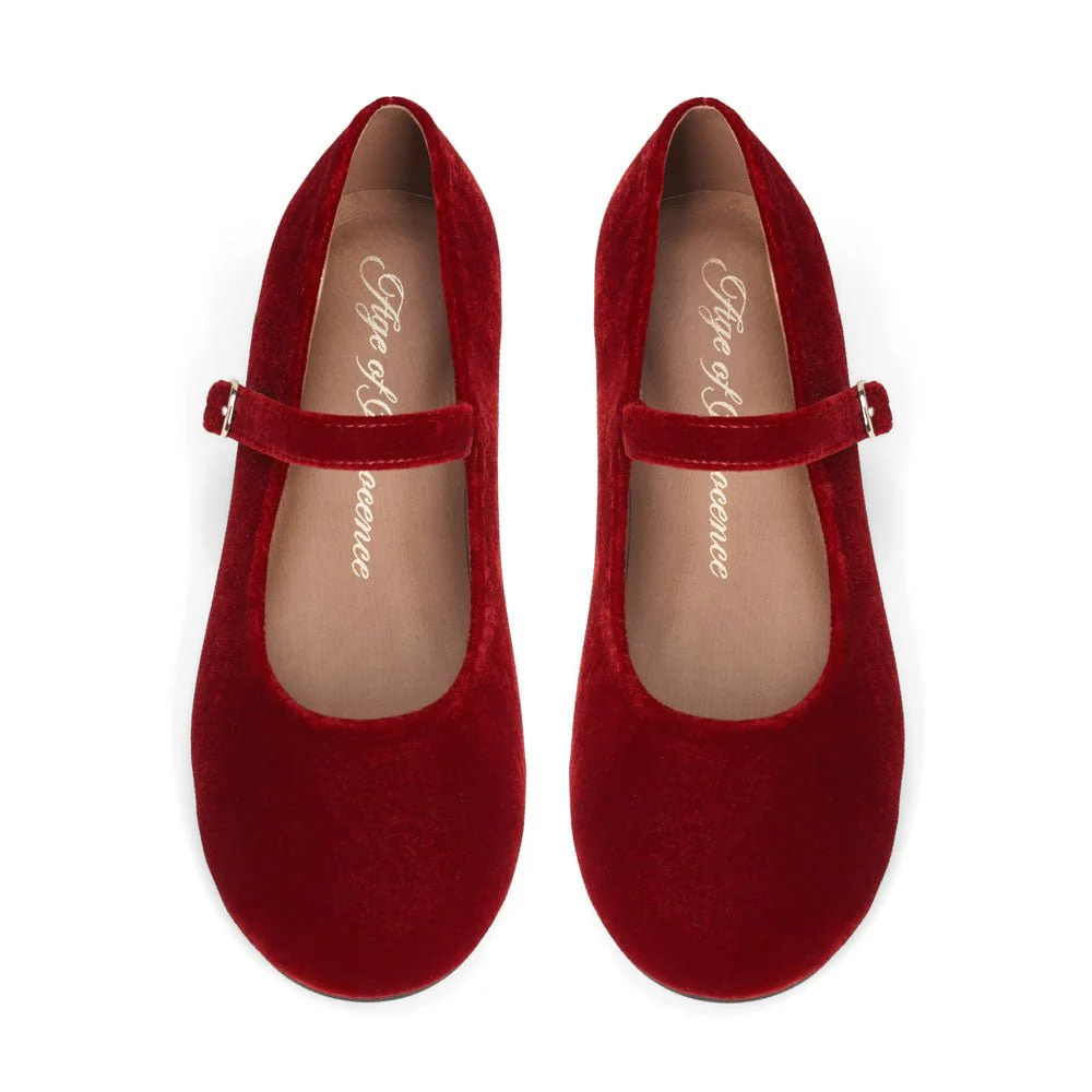 Sabine Red Shoes - Image 3