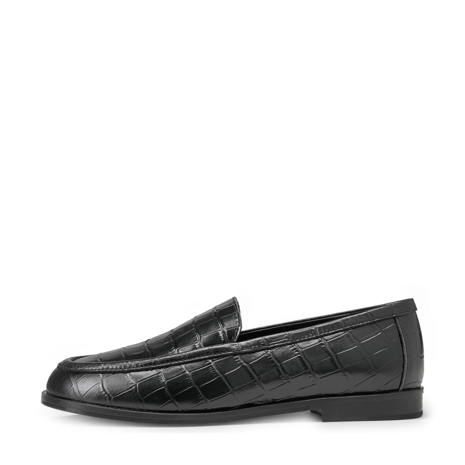 Sage Black Loafers