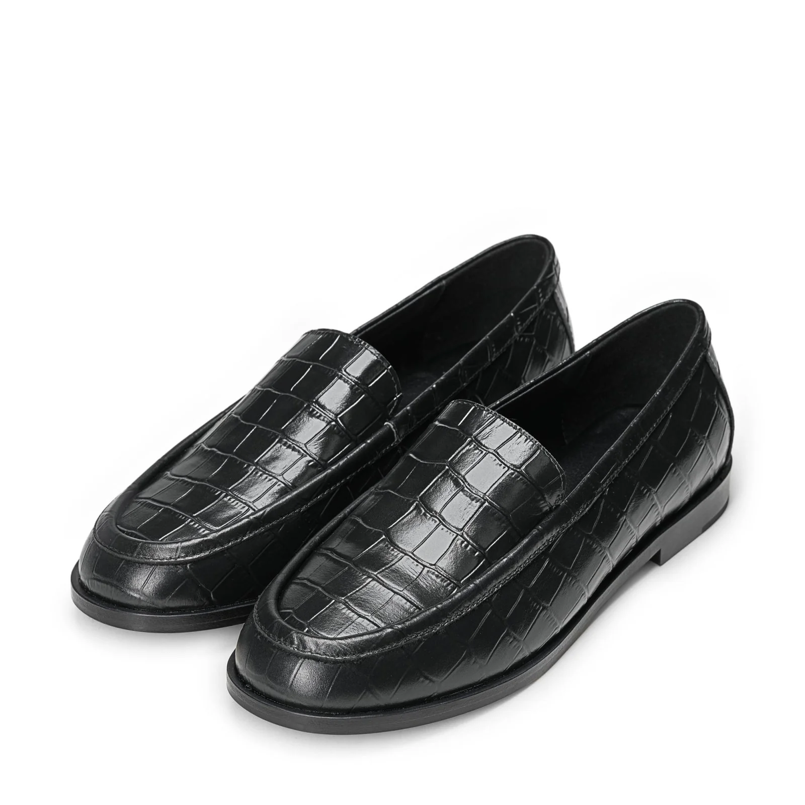 Sage Black Loafers - Image 2