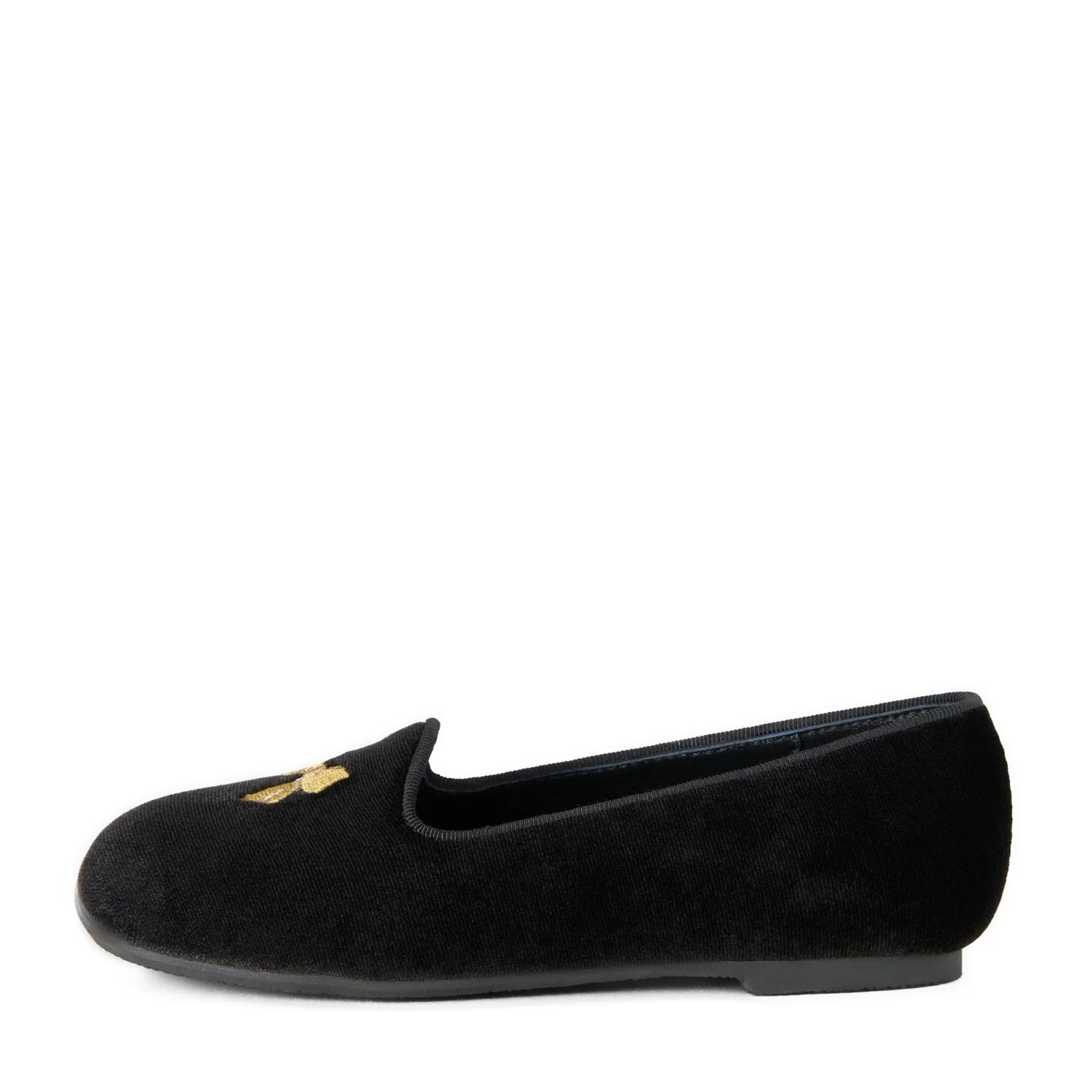 Santa Baby Black Loafers